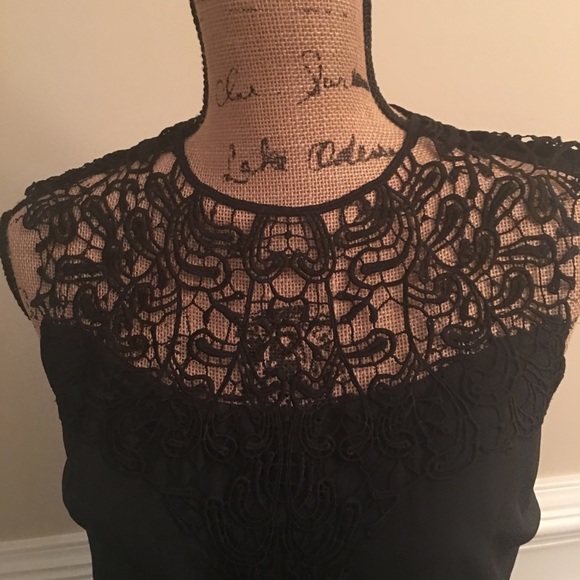 Charming Charlie’s black dress with lace bodice - Picture 4 of 5